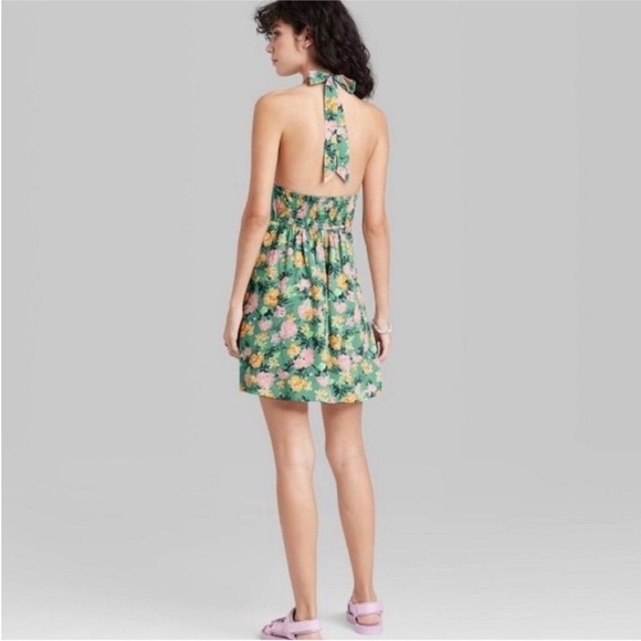 Wild Fable Floral Halter Top dress (Small) - Picture 2 of 9